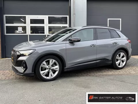 Audi Q4 e-tron 40 Launch edition S Competition 77 kWh |SOH 88% |Trekhaak inklapbaar |Warmtepomp | PDC V+A | voorverwarming| Carplay