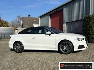 Audi A3 Cabriolet 1.4 TFSI CoD Sport Pro Line S NL Auto| Nek verwarm.| Stoelverw.| Camera| PDC| Xenon| Leder