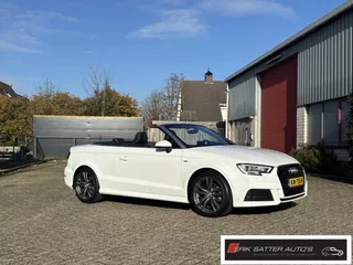 Audi A3 Cabriolet 1.4 TFSI CoD Sport Pro Line S NL Auto| Nek verwarm.| Stoelverw.| Camera| PDC| Xenon| Leder