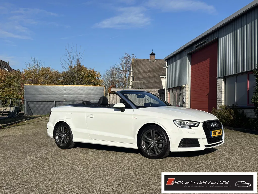 Audi A3 Cabriolet 1.4 TFSI CoD Sport Pro Line S NL Auto| Nek verwarm.| Stoelverw.| Camera| PDC| Xenon| Leder