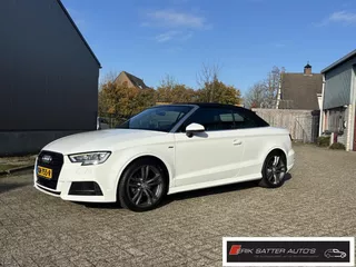 Audi A3 Cabriolet 1.4 TFSI CoD Sport Pro Line S NL Auto| Nek verwarm.| Stoelverw.| Camera| PDC| Xenon| Leder
