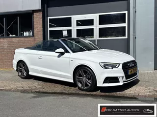 Audi A3 Cabriolet 1.4 TFSI CoD Sport Pro Line S NL Auto| Nek verwarm.| Stoelverw.| Camera| PDC| Xenon| Leder