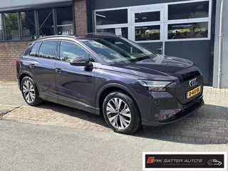 Audi Q4 e-tron 45 quattro Advanced edition 77 kWh SOH 90%| Warmtepomp| Camera + PDC| Leder| Trekhaak| Matrix led| Stoelverw.