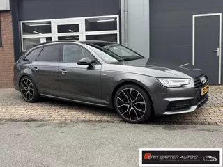 Audi A4 Avant 1.4 TFSI Sport S line black edition 19"| Led|  Stoelverw| Leder met rode stiksel| Private glass| Carplay