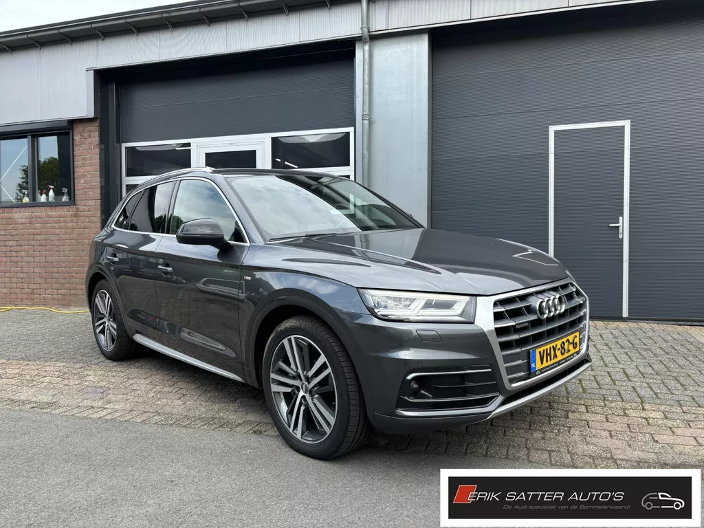 Audi Q5 S-Line 3.0 TDI Quattro Grijs kenteken| Luchtvering| Keyless| Virtueel| Camera