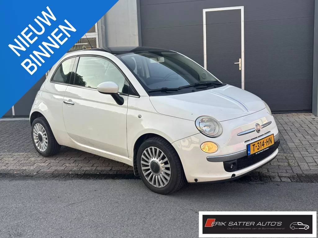Fiat 500 1.2 Lounge Carplay | Interieur voorverwarmer